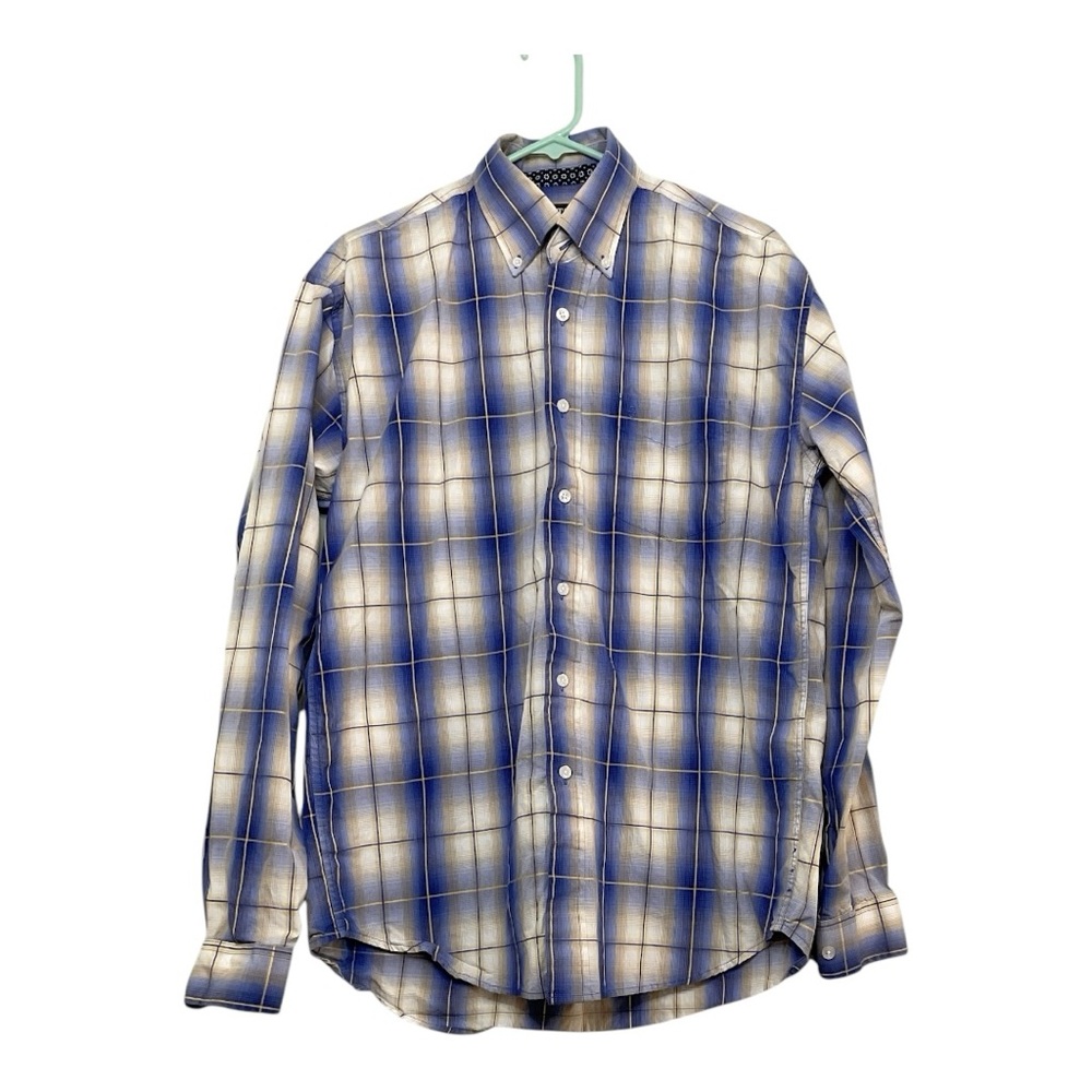 Men’s Stetson long sleeve, striped button-up, size medium - Picture 1 of 3